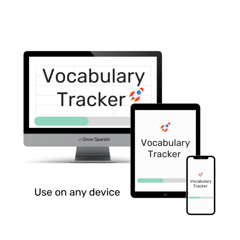 Spanish Vocabulary Tracker