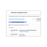 Spanish Conjugation Tracker