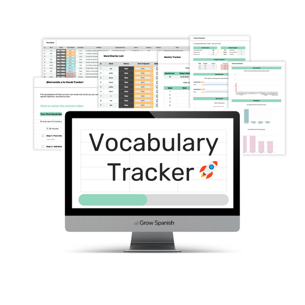 Spanish Vocabulary Tracker