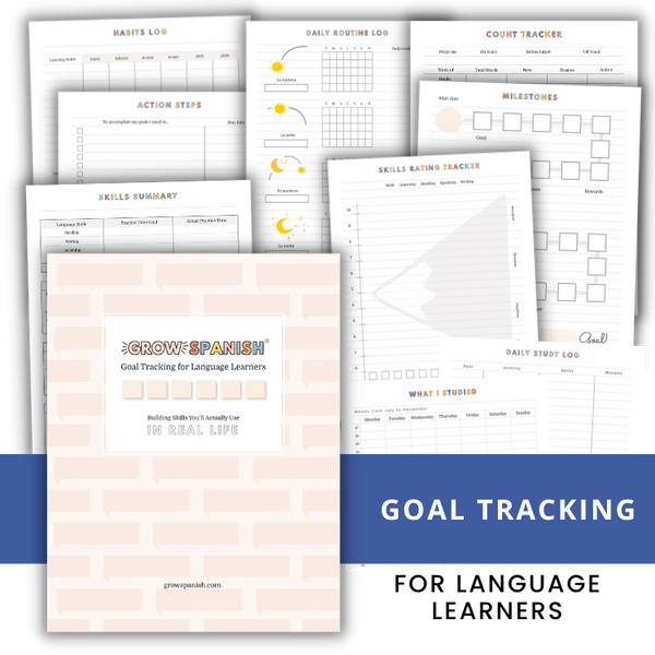 Goal Tracking for Language Learning