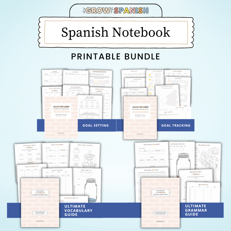spanish notebook