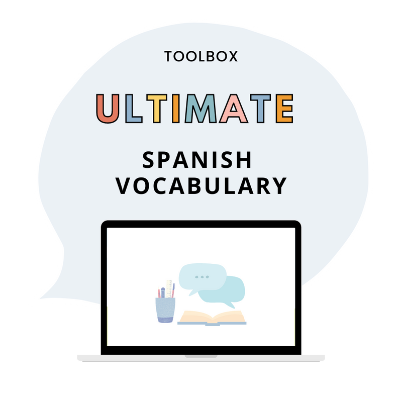spanish vocabulary toolbox